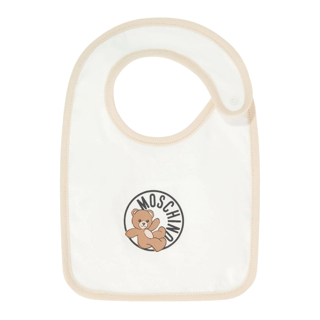 Moschino Kids Romper And Hat Gift Set