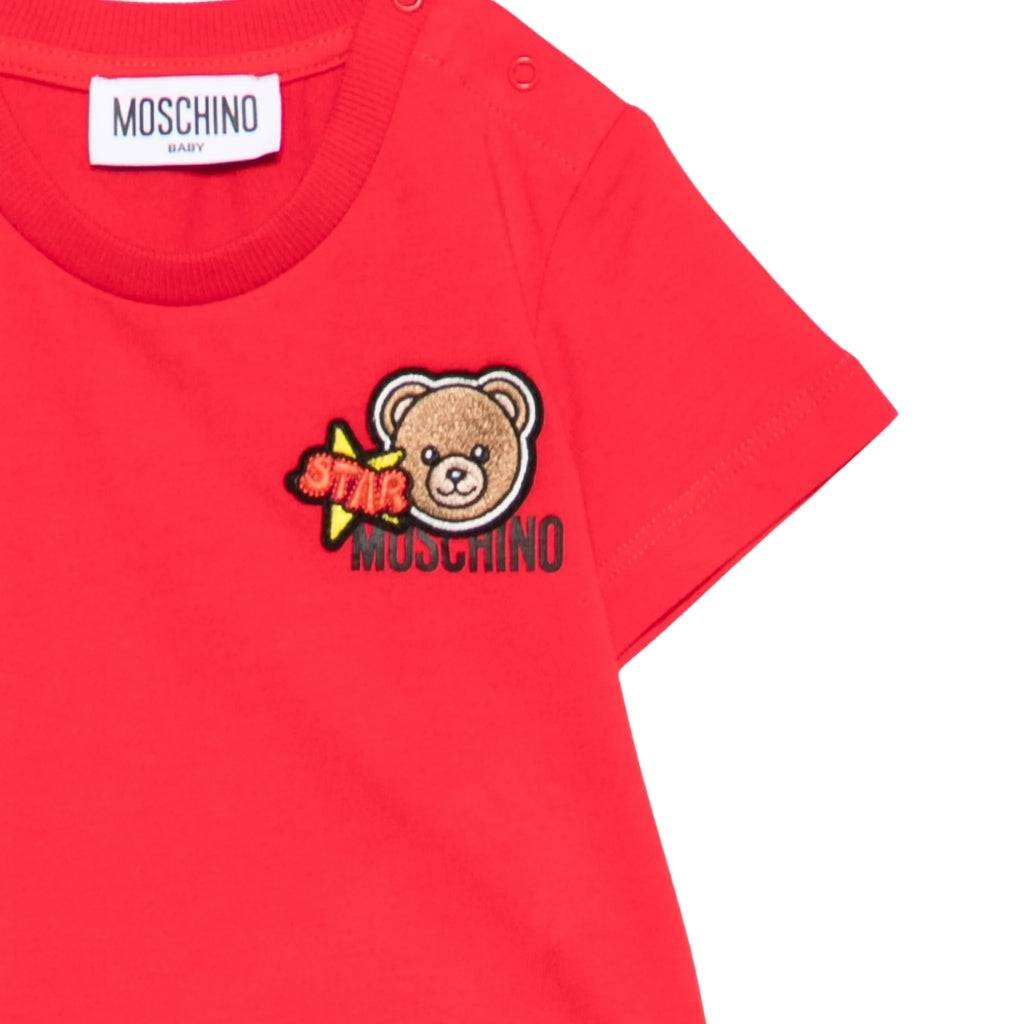 Moschino Kids Teddy Bear T-Shirt