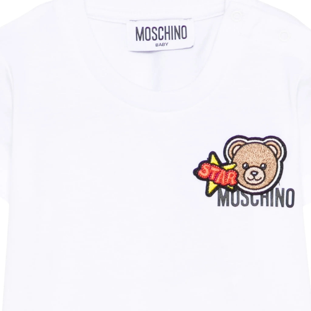 Moschino Kids Teddy Bear T-Shirt