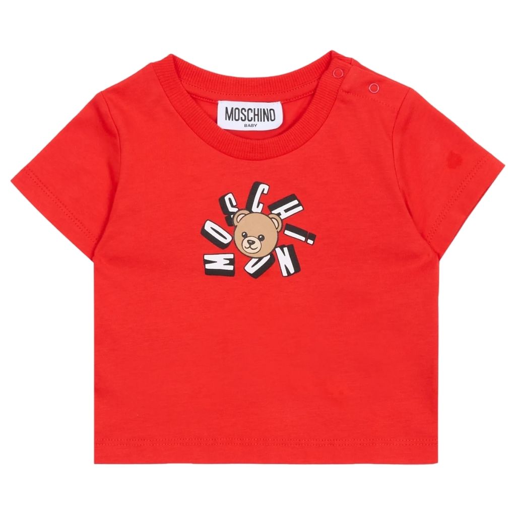 Moschino Kids Teddy Bear T-Shirt