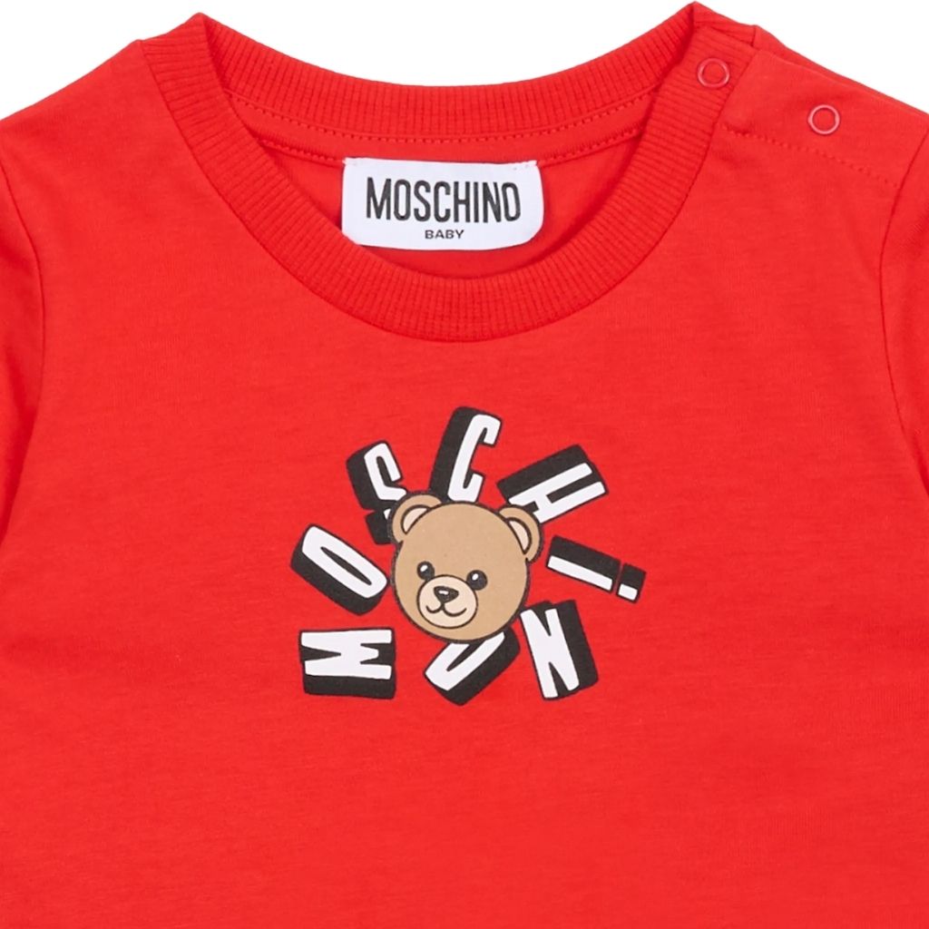 Moschino Kids Teddy Bear T-Shirt