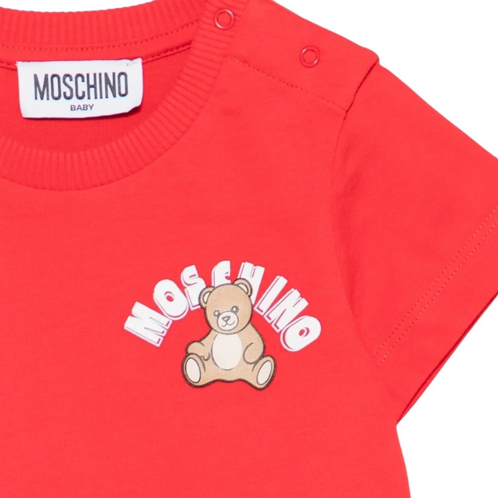 Moschino Kids Teddy Bear T-Shirt