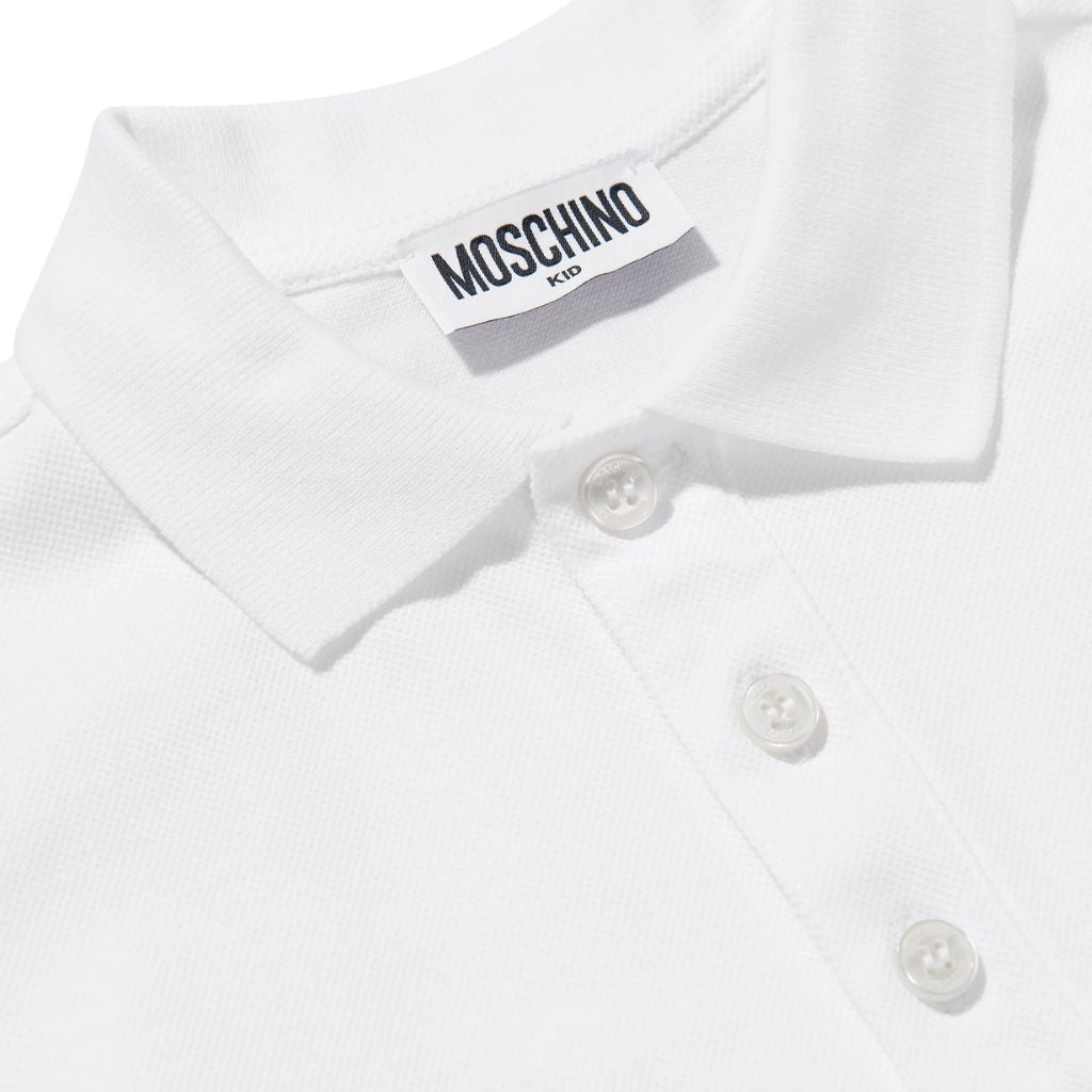 Moschino Kids Teddy Bear Polo-Shirt