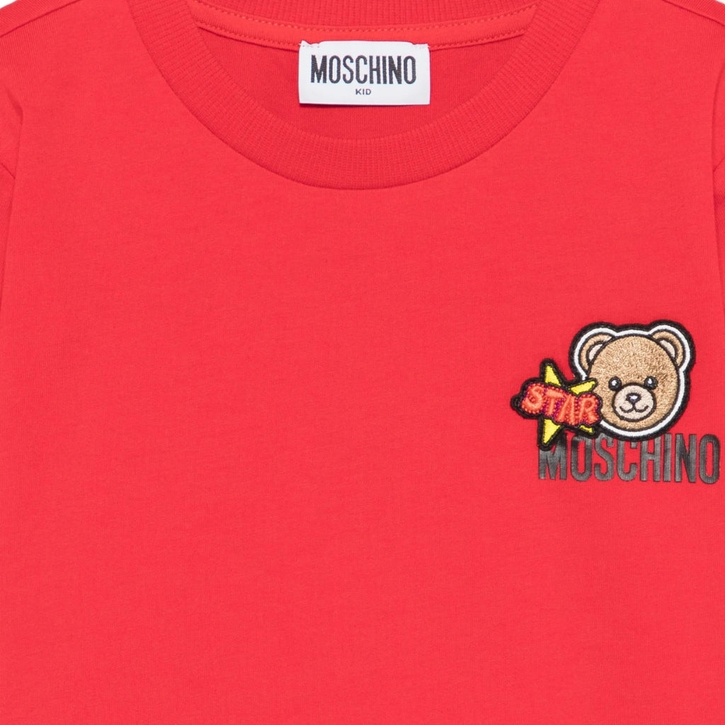 Moschino Kids Teddy Bear T-Shirt