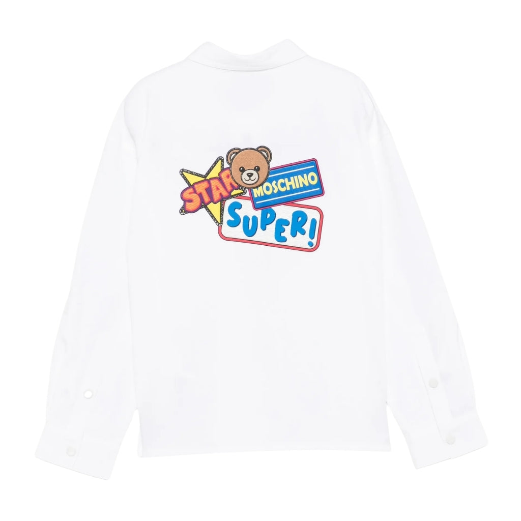 Moschino Kids Teddy Bear Shirt