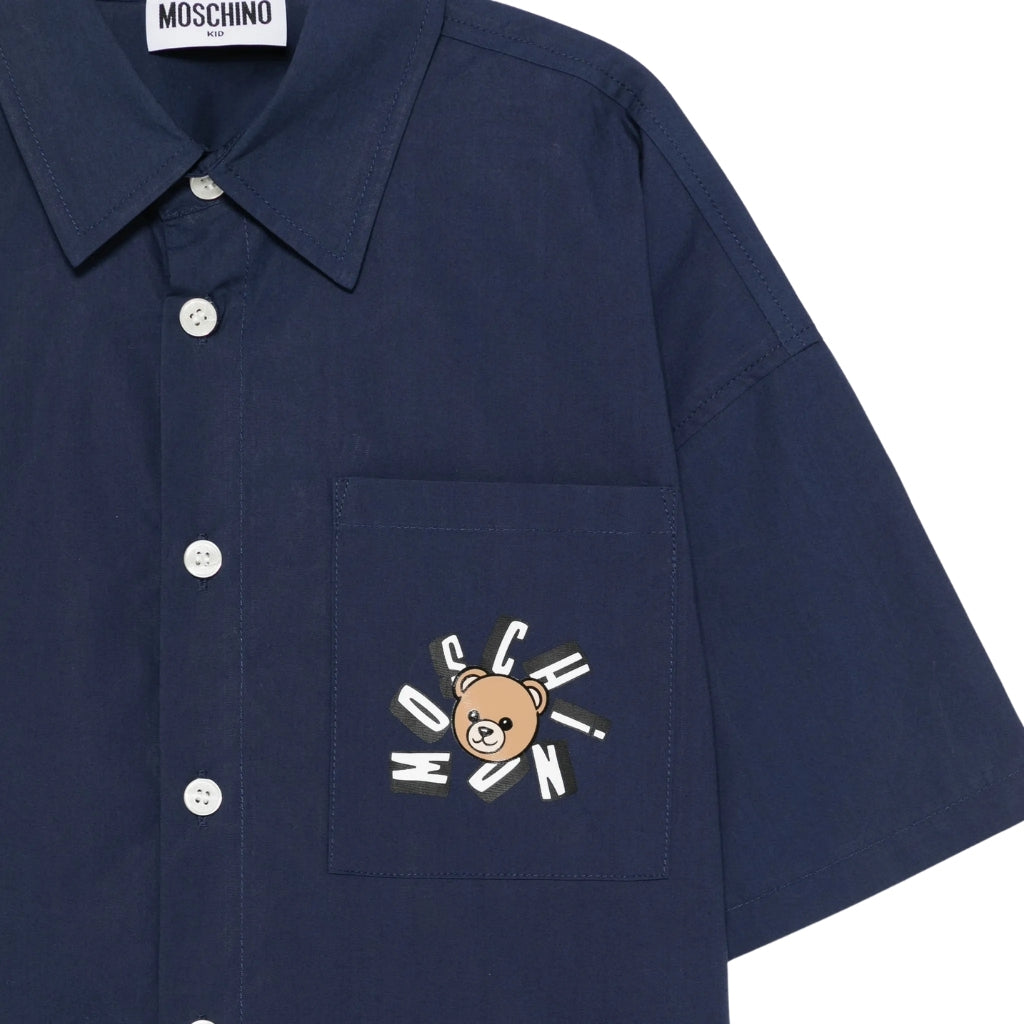 Moschino Kids Teddy Bear Shirt