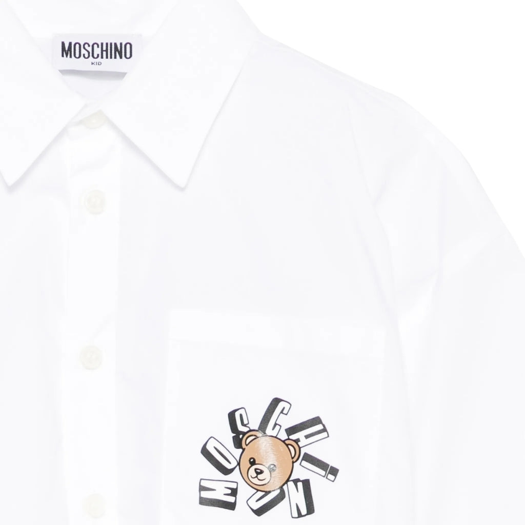 Moschino Kids Teddy Bear Shirt