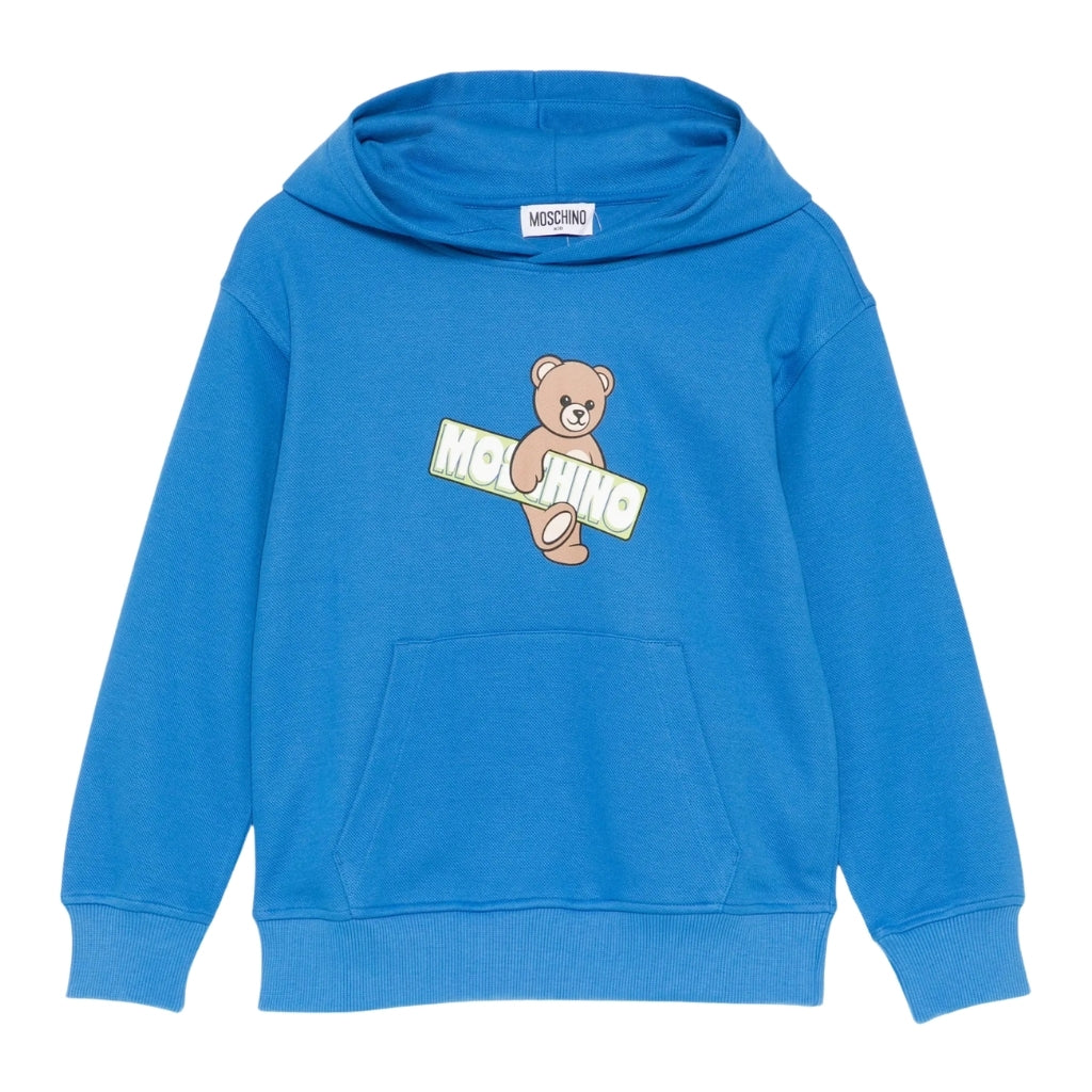 Moschino Kids Teddy Bear Hooded Sweatshirt