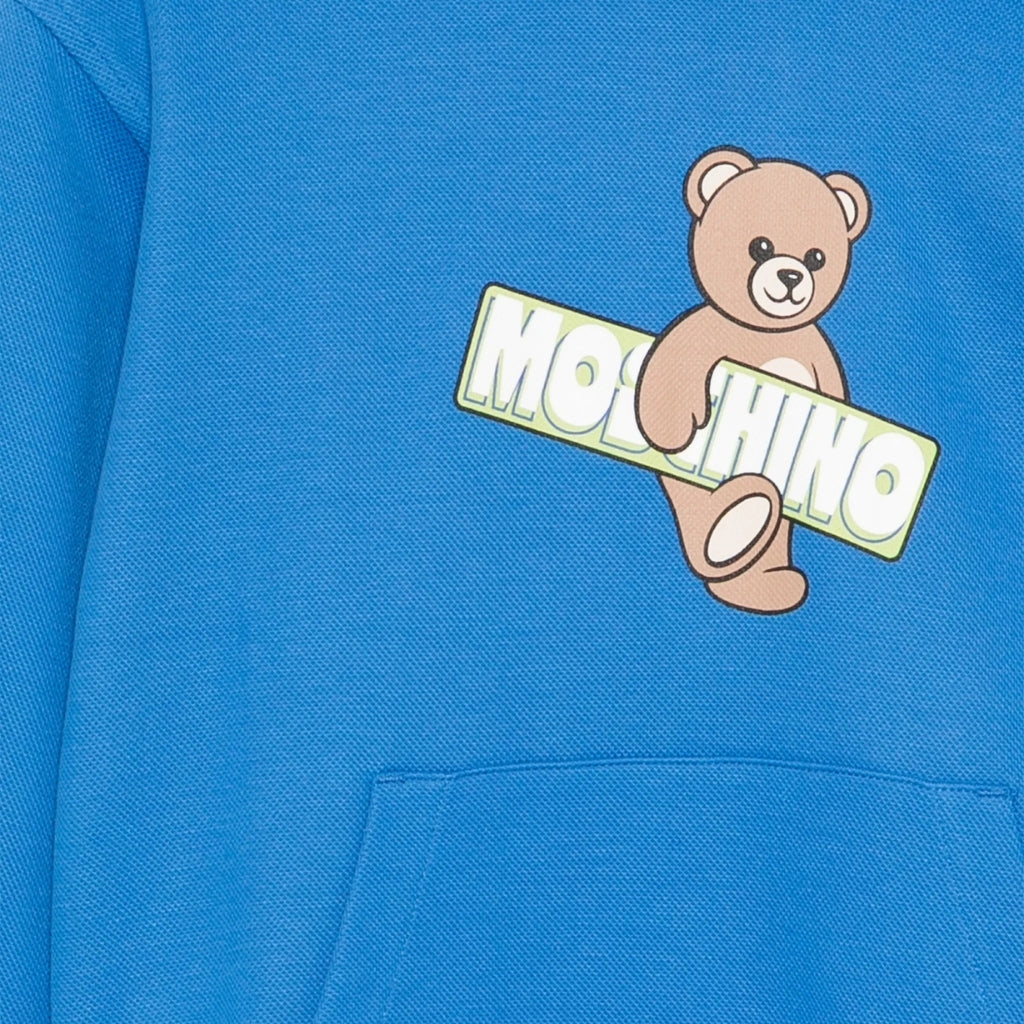 Moschino Kids Teddy Bear Hooded Sweatshirt