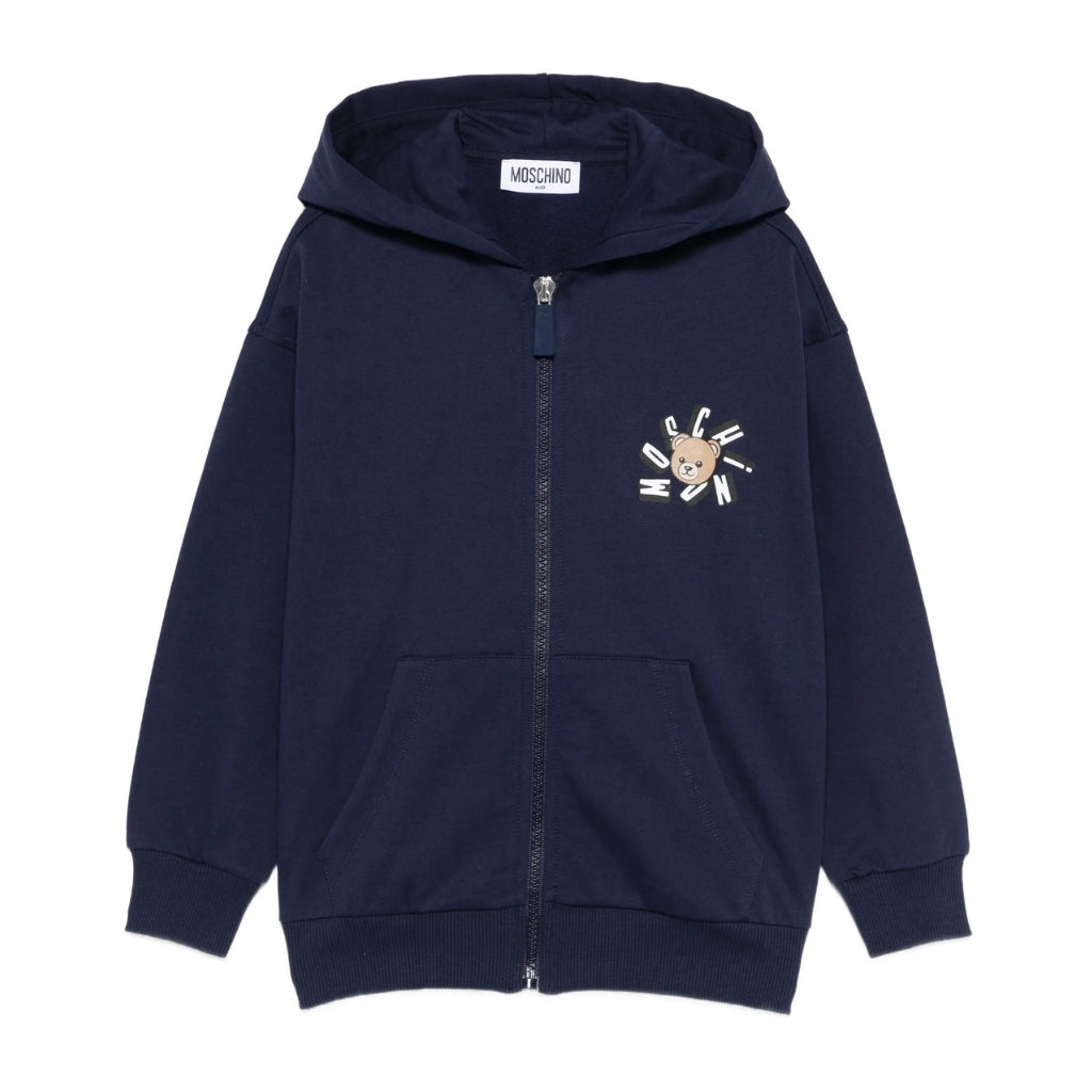 Moschino Kids Teddy Bear Hooded Sweatshirt