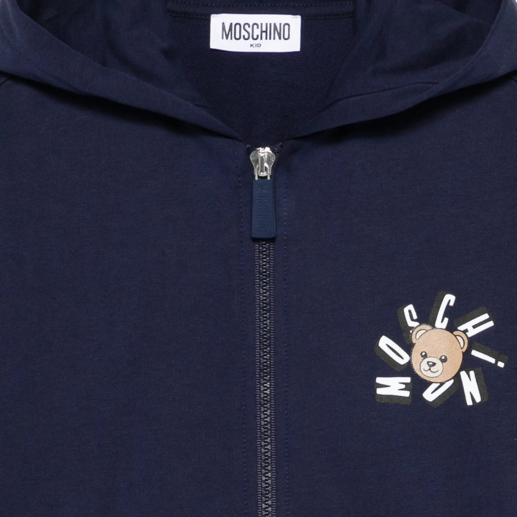 Moschino Kids Teddy Bear Hooded Sweatshirt