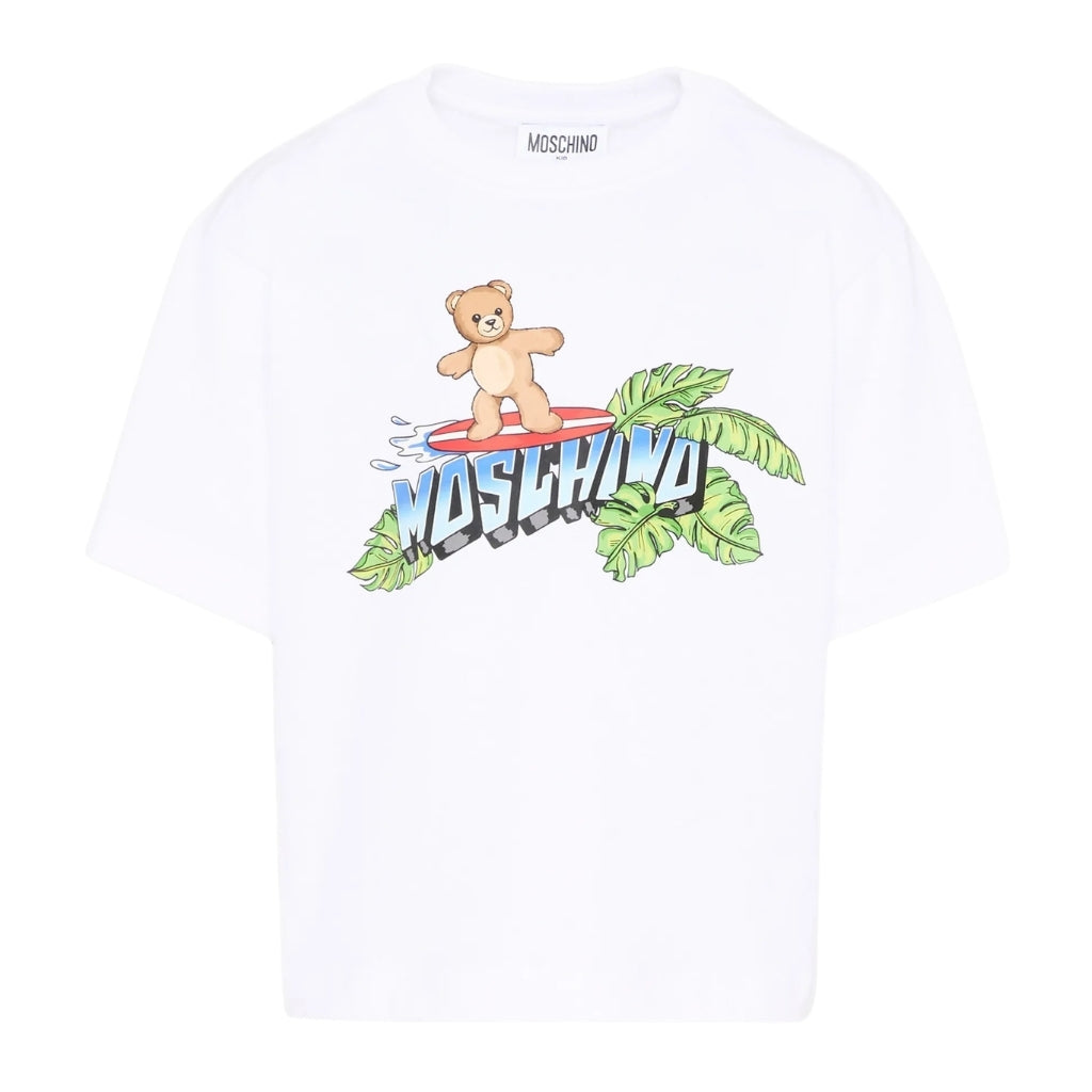 Moschino Kids Teddy Bear Maxi T-Shirt