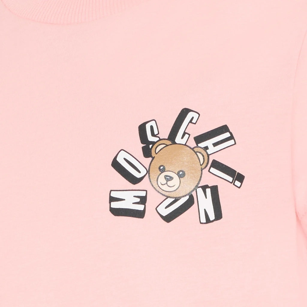 Moschino Kids Teddy Bear T-Shirt