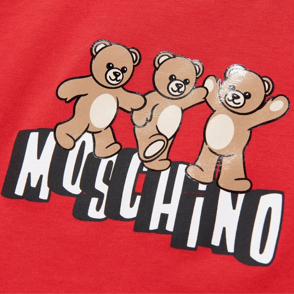 Moschino Kids Teddy Bear Maxi T-Shirt