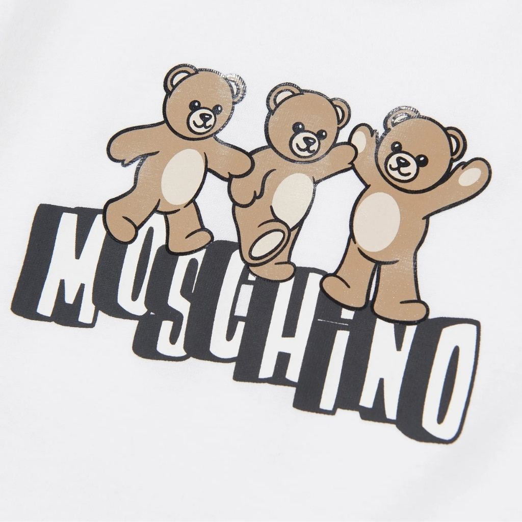 Moschino Kids Teddy Bear Maxi T-Shirt