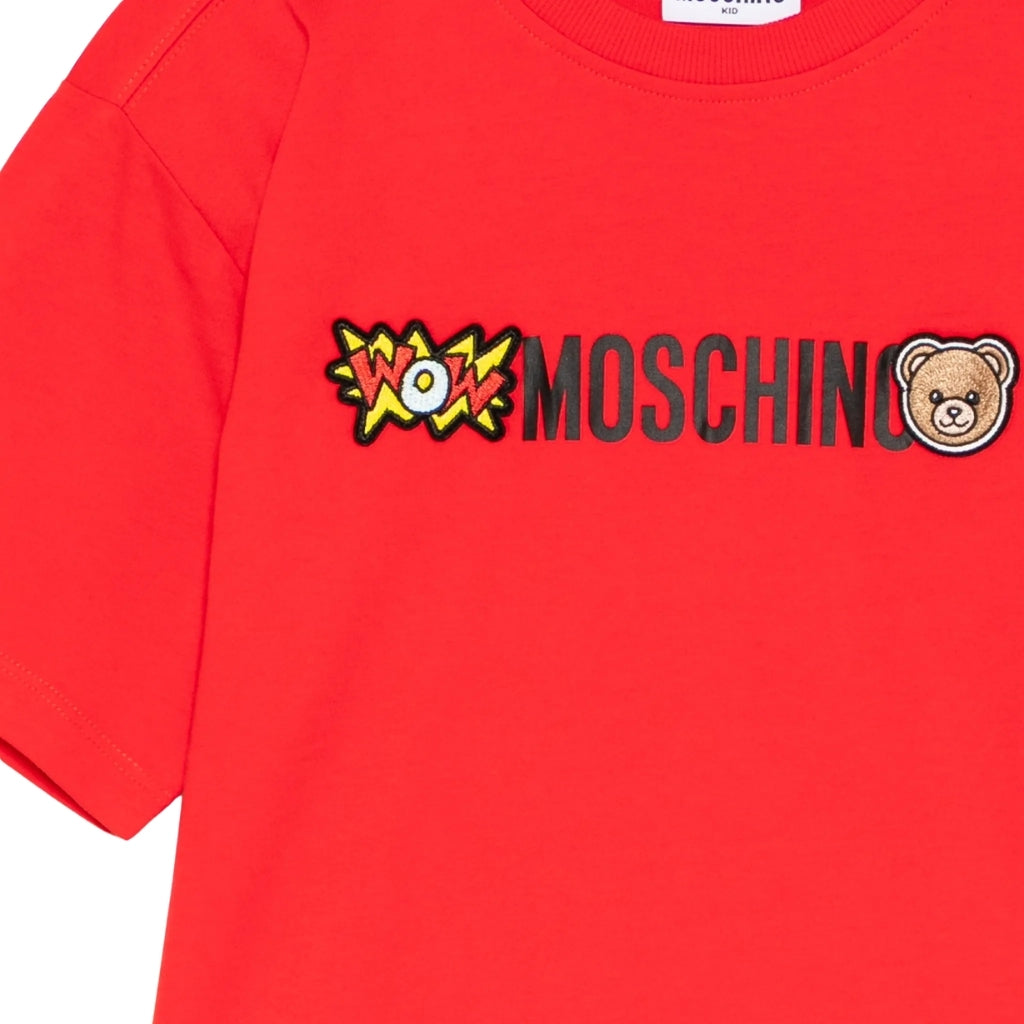 Moschino Kids Teddy Bear Maxi T-Shirt