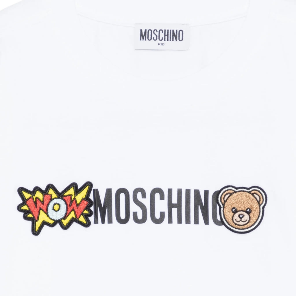 Moschino Kids Teddy Bear Maxi T-Shirt