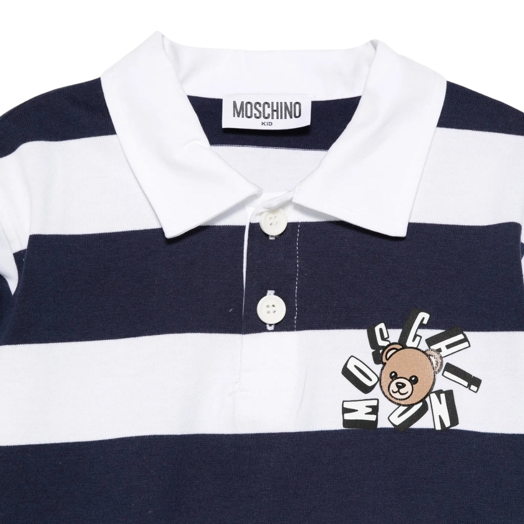 Moschino Kids Stripes Polo-Shirt