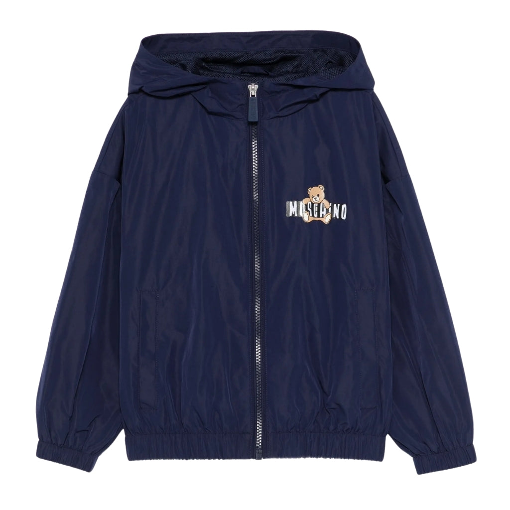 Moschino Kids Teddy Bear Hooded Jacket
