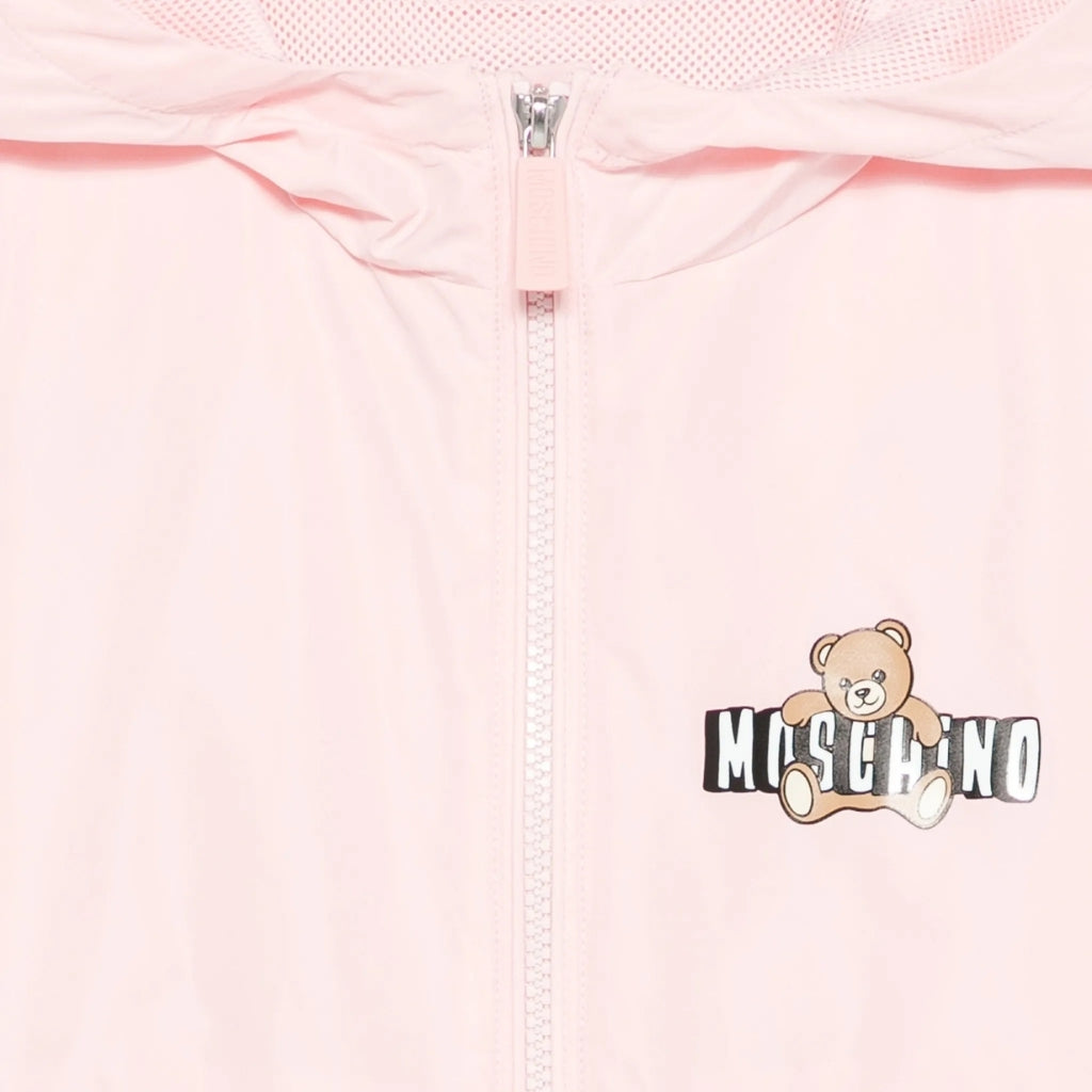 Moschino Kids Teddy Bear Hooded Jacket