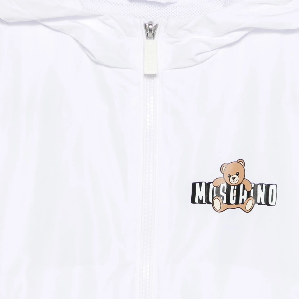 Moschino Kids Teddy Bear Hooded Jacket
