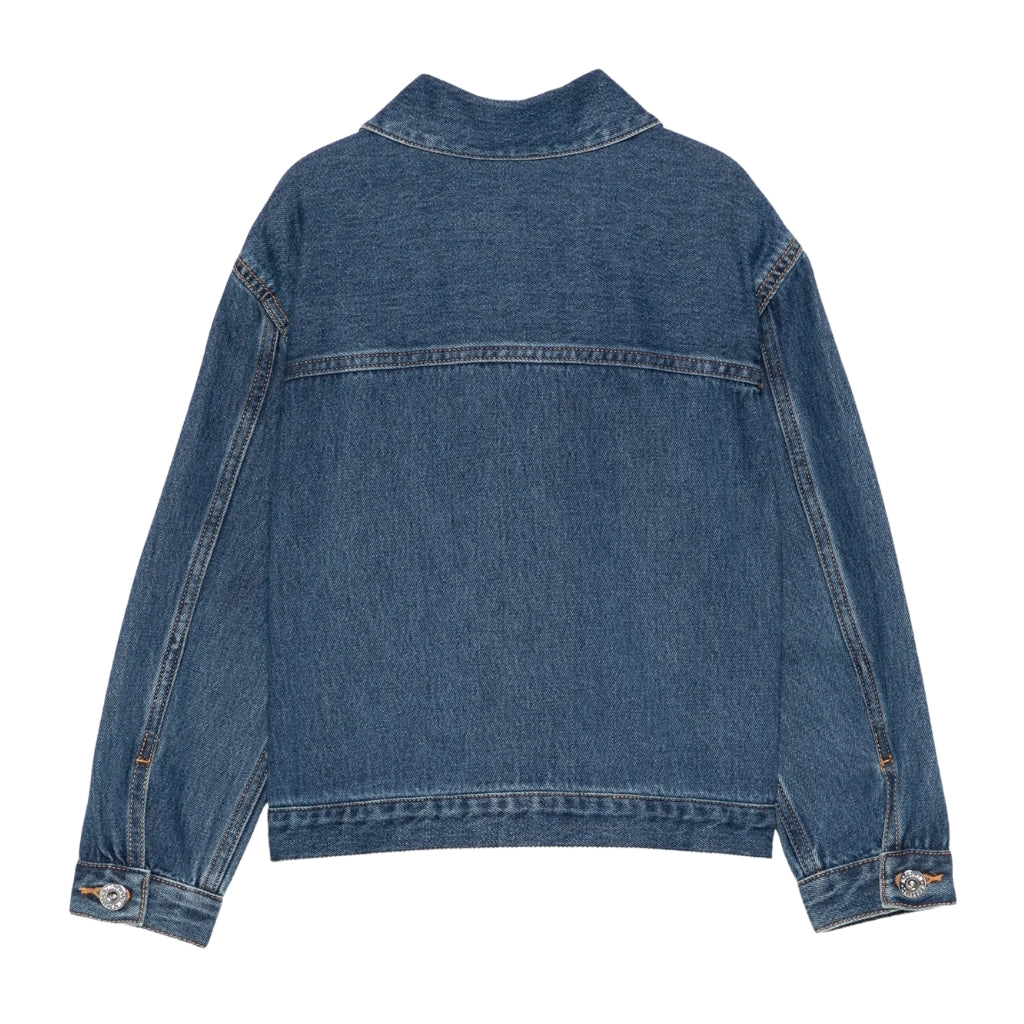 Moschino Kids Teddy Bear Denim Jacket