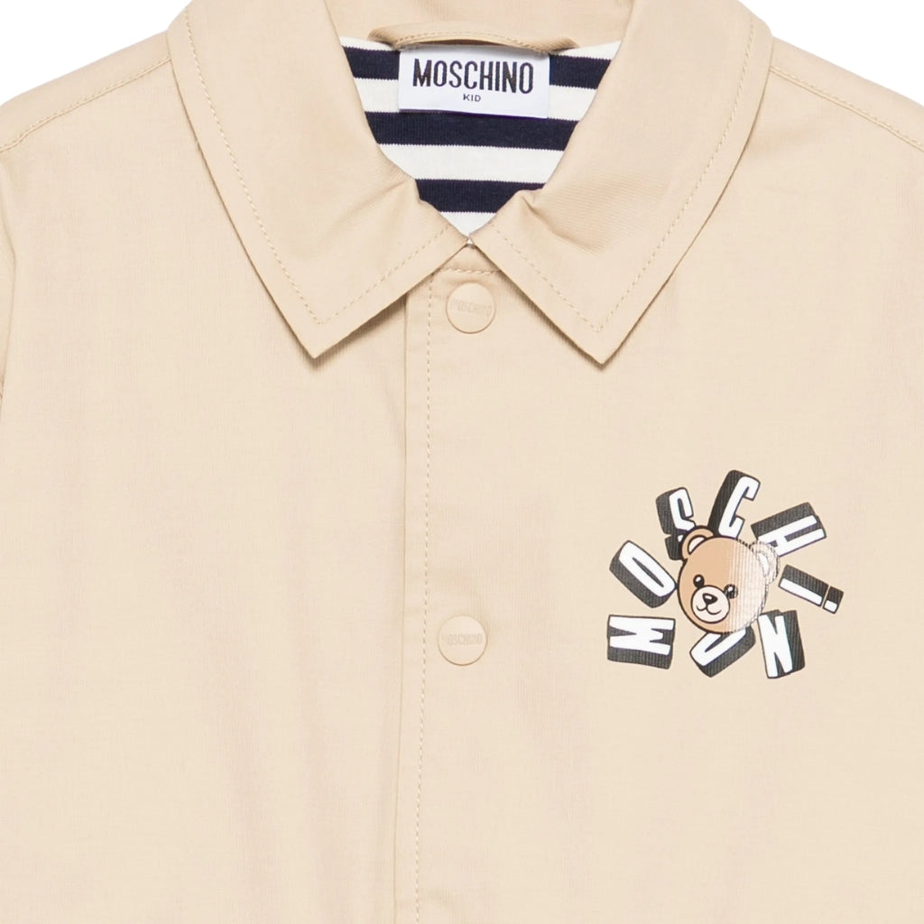 Moschino Kids Teddy Bear Jacket