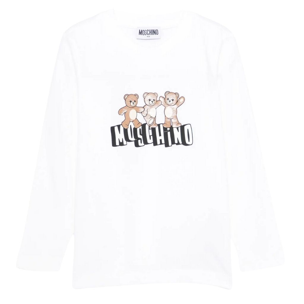 Moschino Kids Teddy Bear T-Shirt