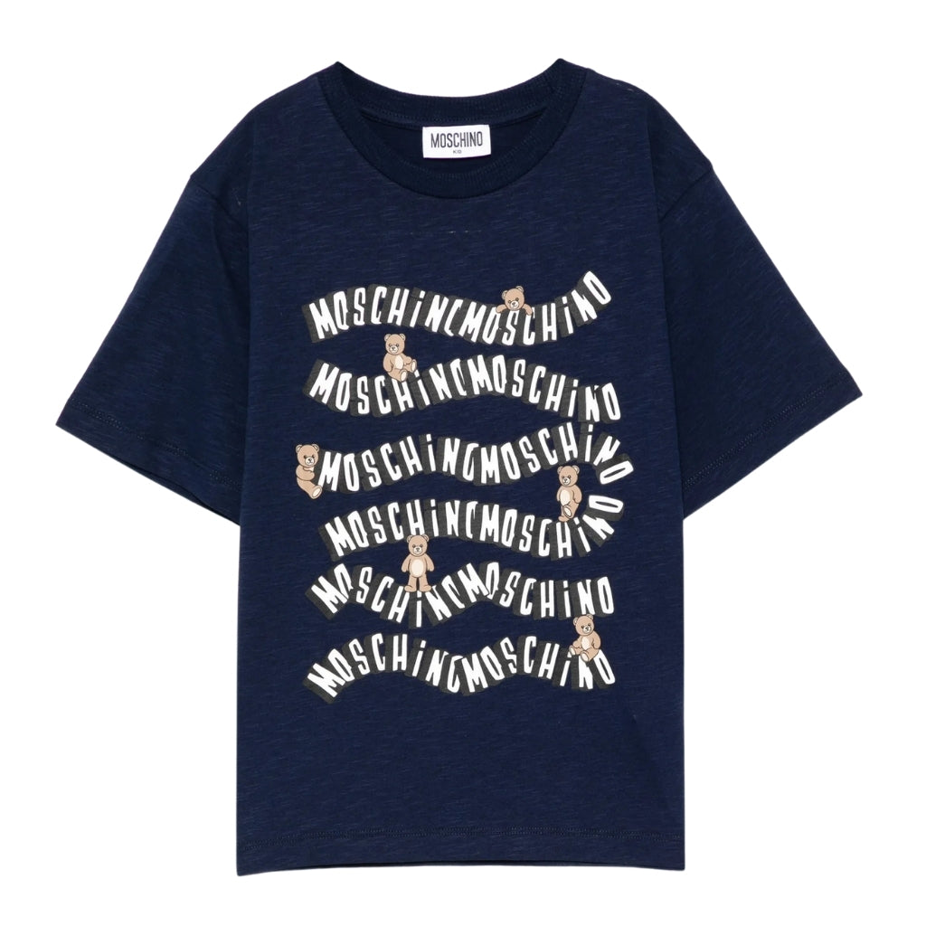 Moschino Kids Logo Maxi T-Shirt