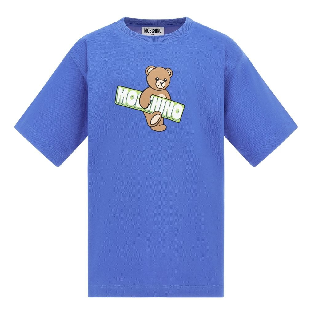 Moschino Kids Teddy Bear Maxi T-Shirt