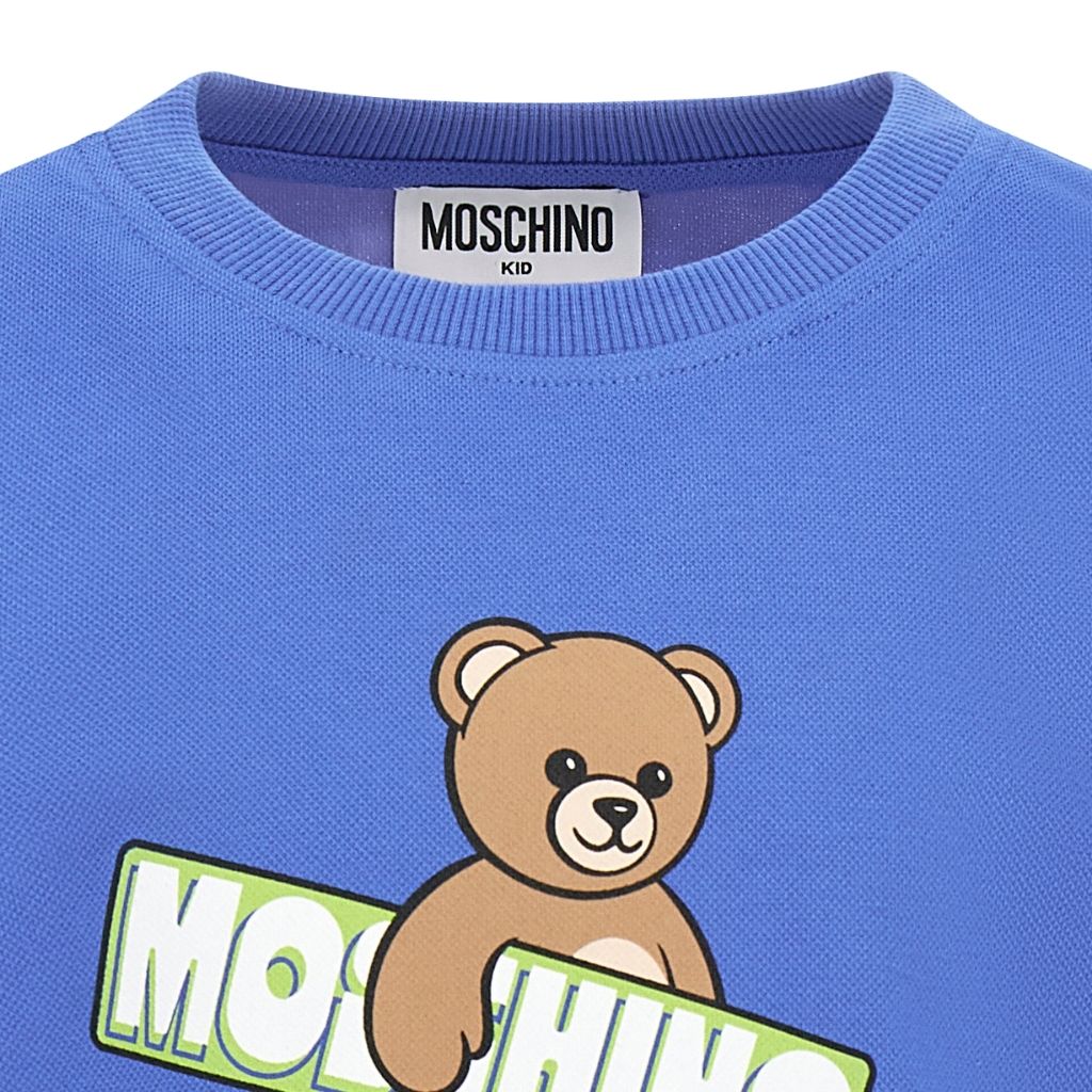 Moschino Kids Teddy Bear Maxi T-Shirt
