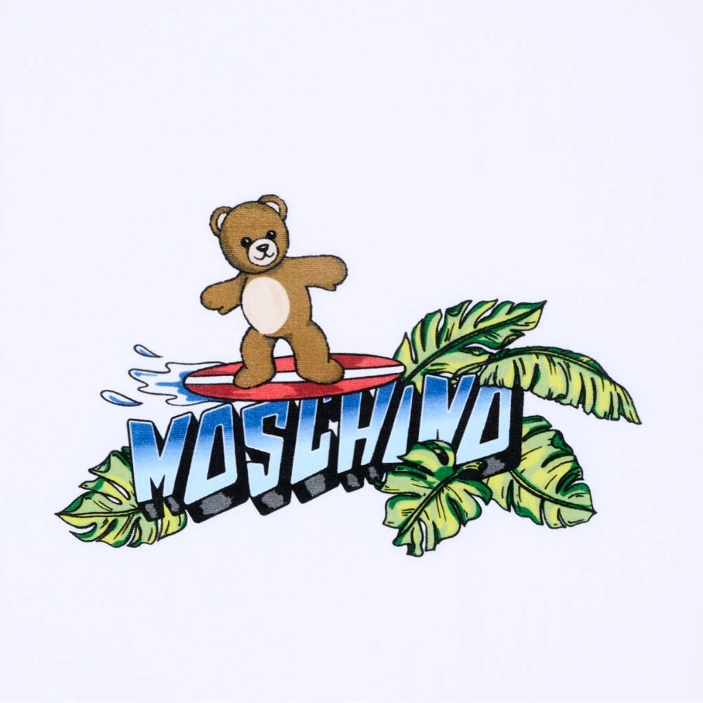 Moschino Kids Teddy Bear Towel