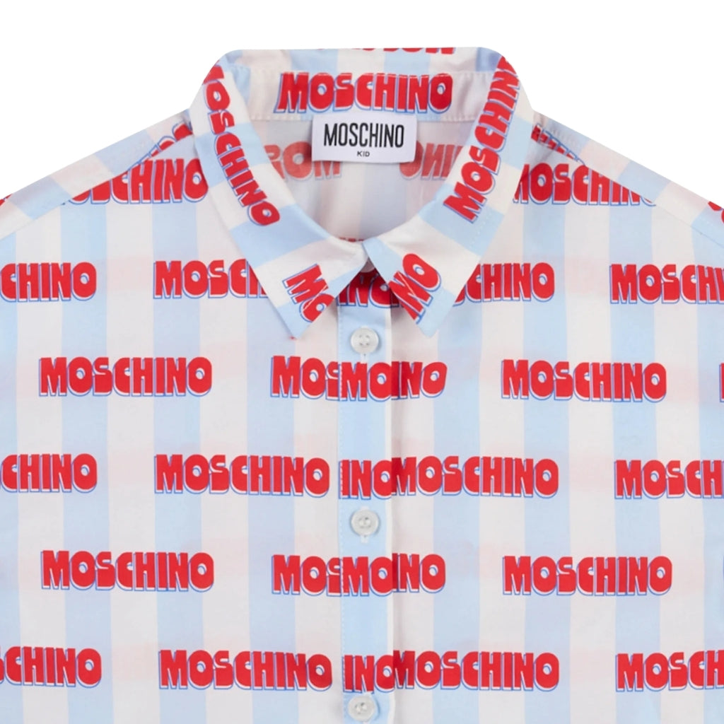 Moschino Kids Graphic Logo Shirt