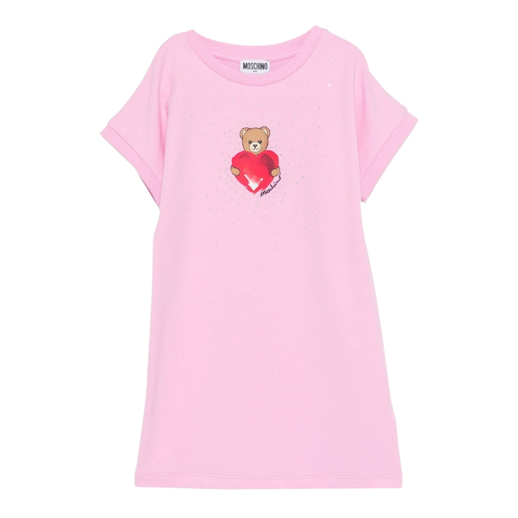 Moschino Kids Teddy Heart Dress