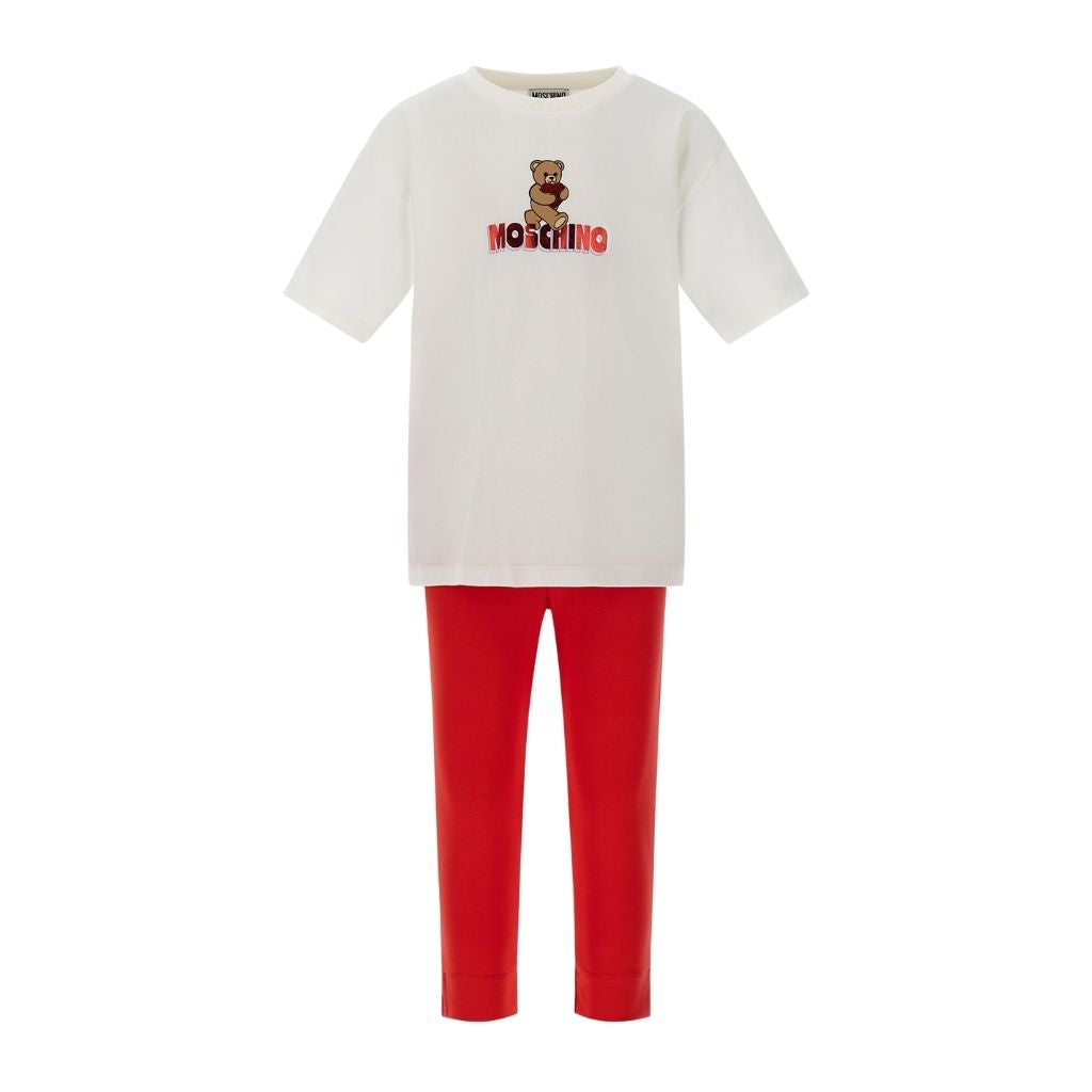 Moschino Kids T-Shirt And Leggings Set