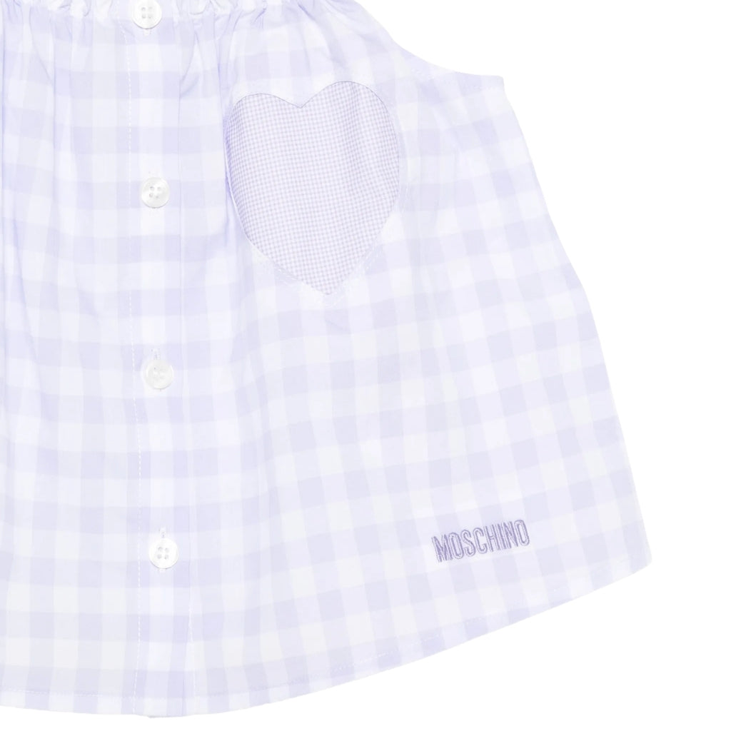 Moschino Kids Check Top