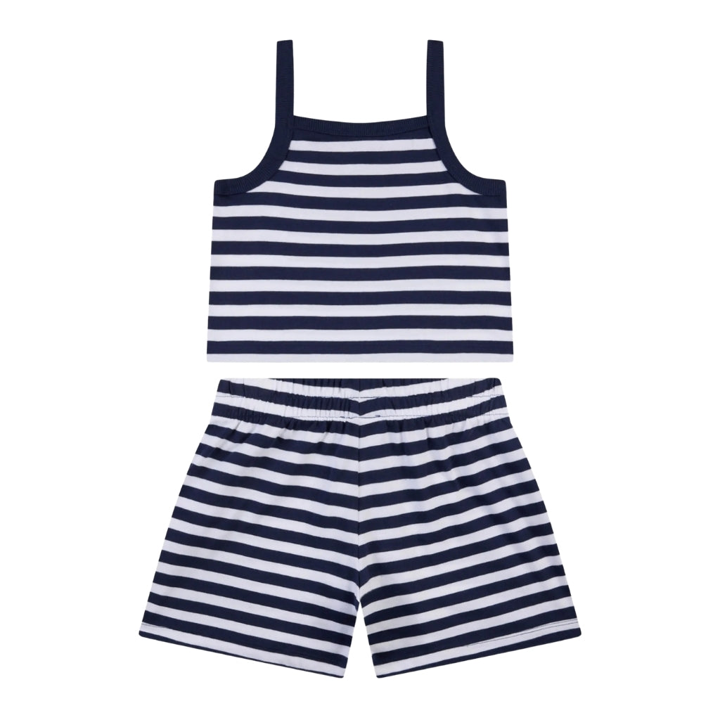 Moschino Kids Tank Top And Shorts Set
