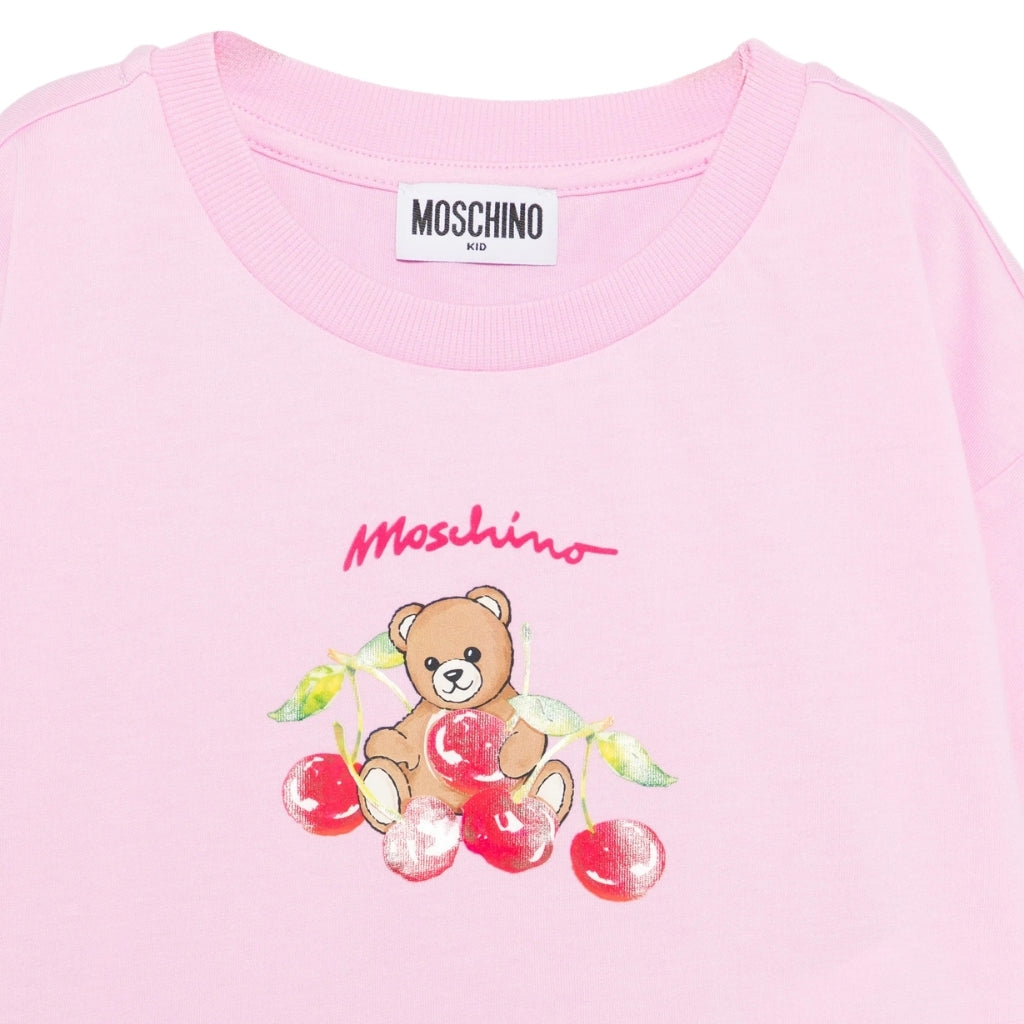 Moschino Kids T-Shirt And Shorts Set