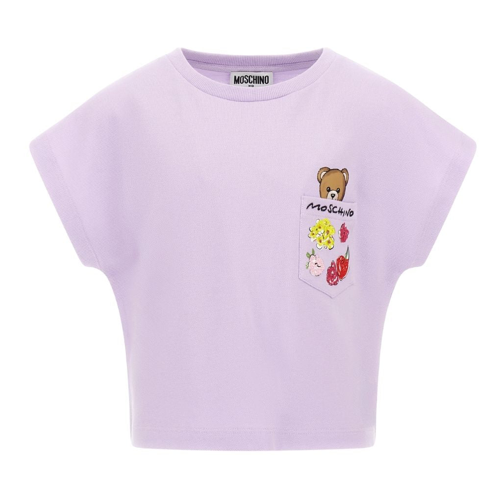 Moschino Kids Teddy Bear T-Shirt