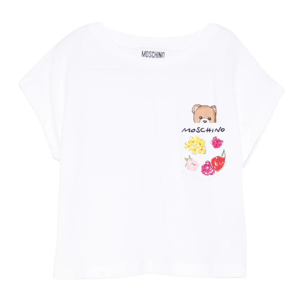 Moschino Kids Teddy Bear T-Shirt