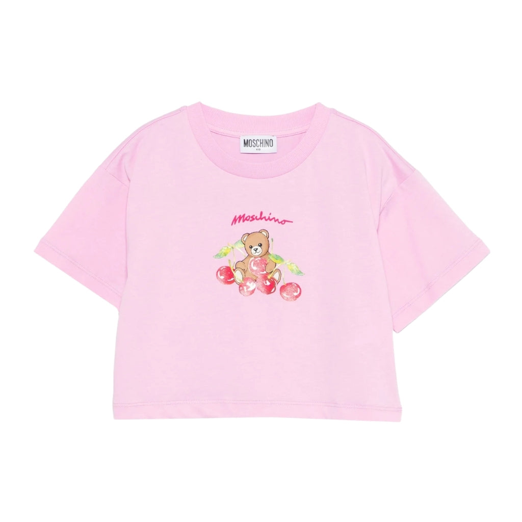Moschino Kids Teddy Cherries T-Shirt