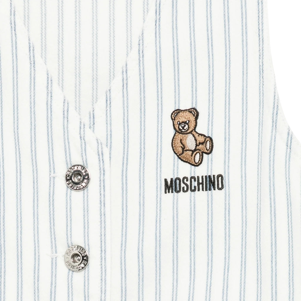 Moschino Kids Stripes Gilet