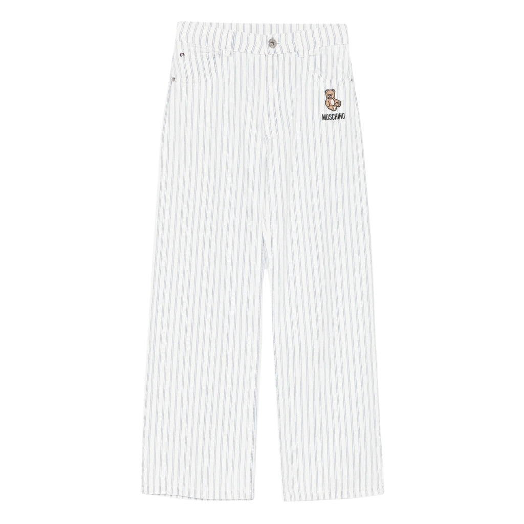 Moschino Kids Stripes Trousers