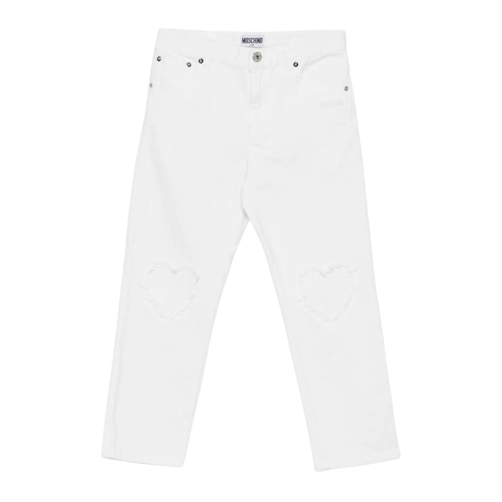 Moschino Kids Heart Trousers