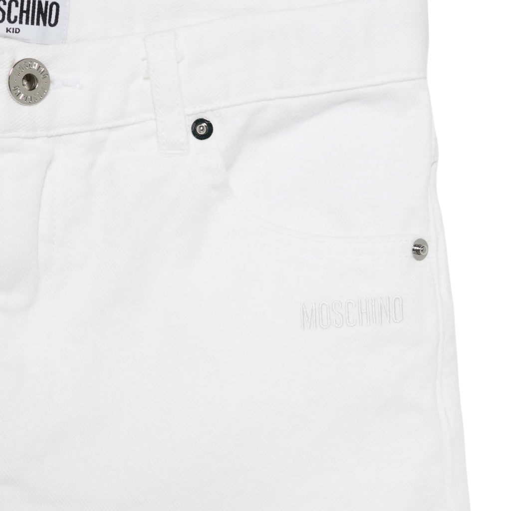 Moschino Kids Heart Trousers