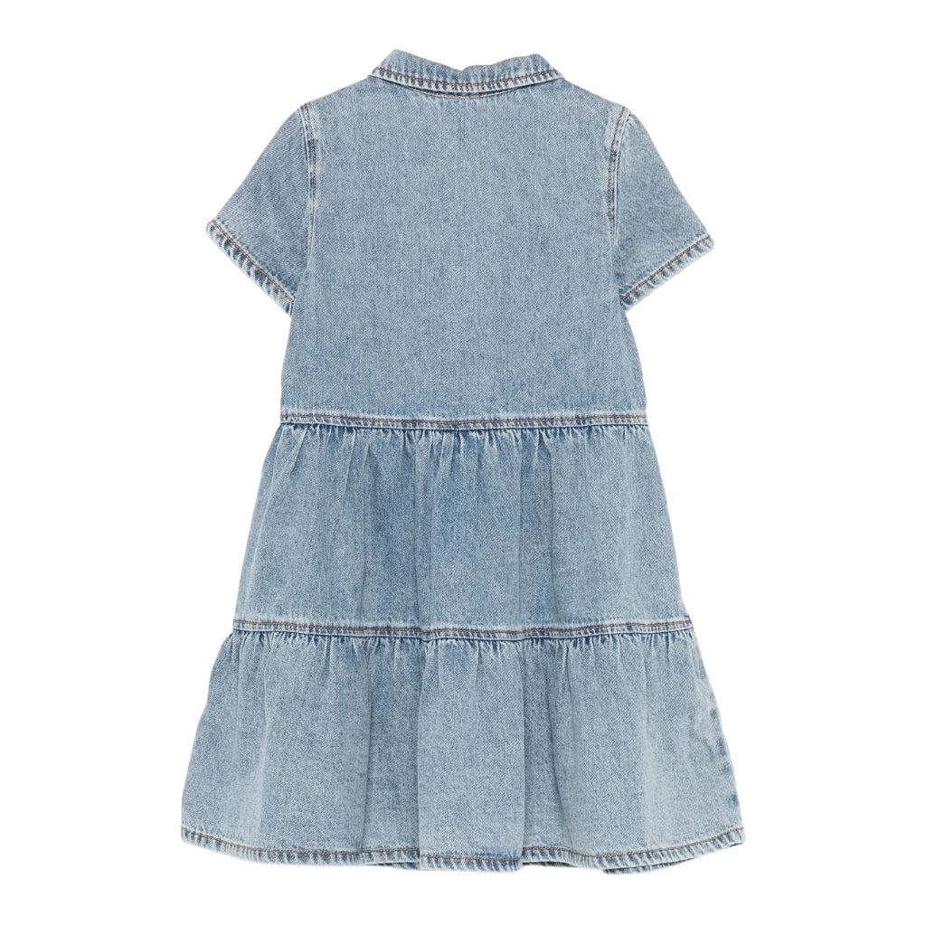 Moschino Kids Teddy Bear Denim Dress