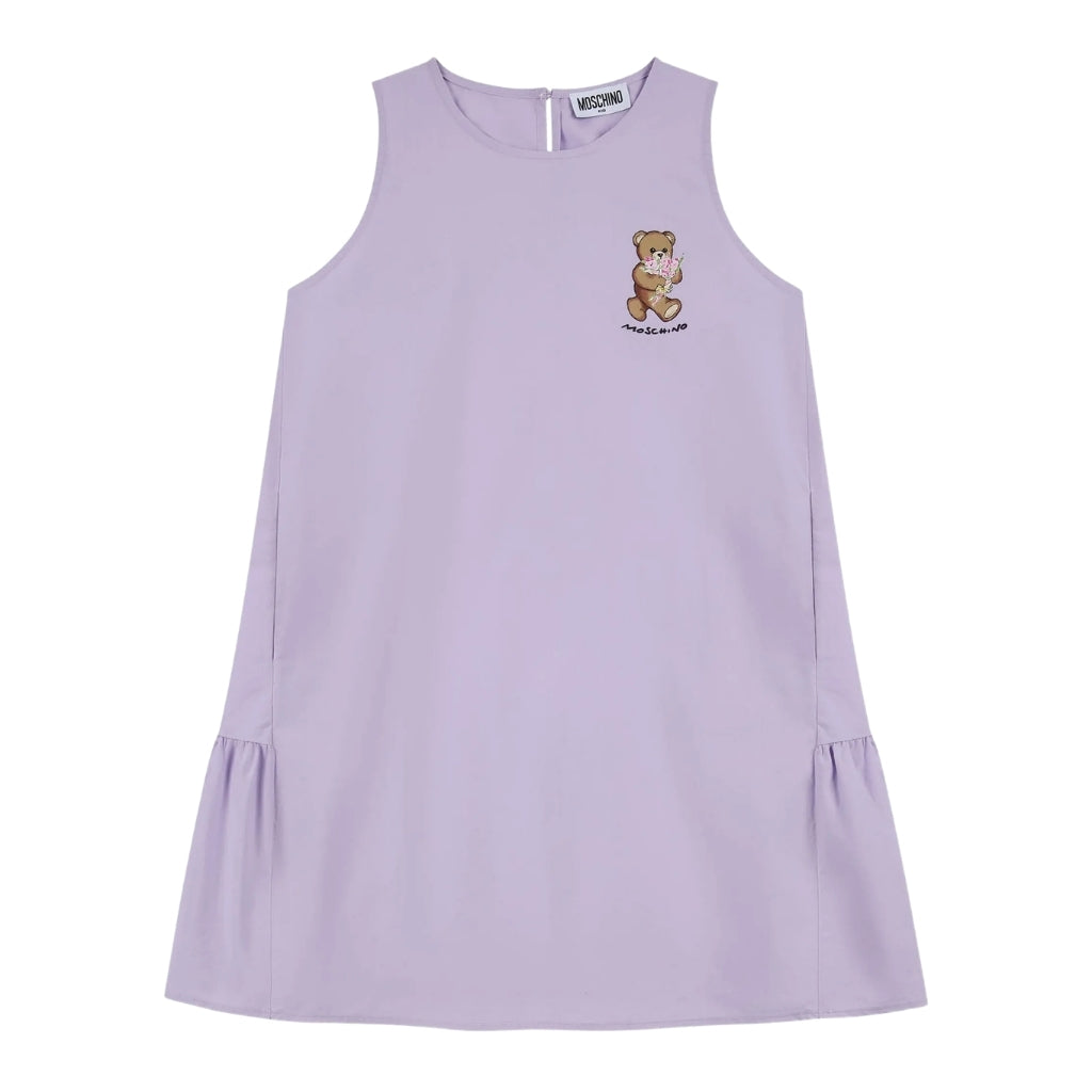 Moschino Kids Teddy Flowers Dress