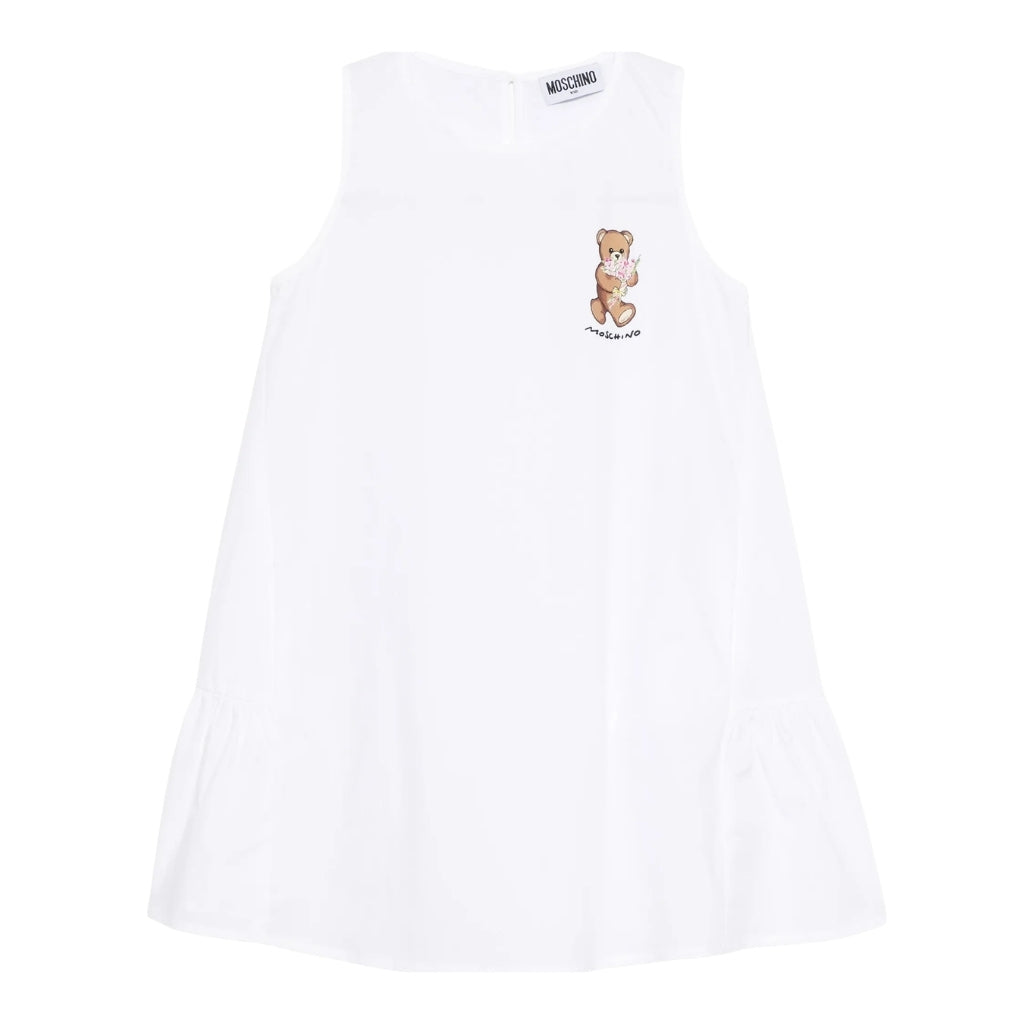 Moschino Kids Teddy Flowers Dress