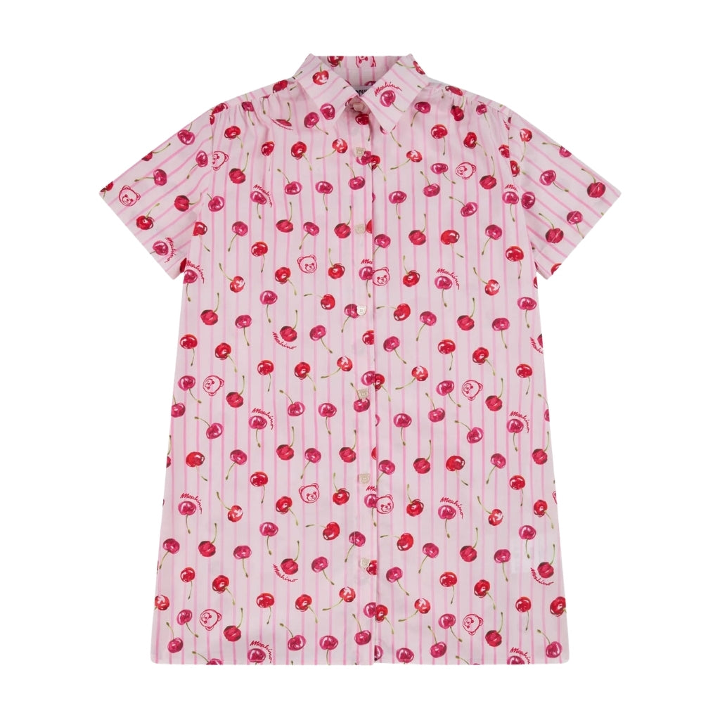 Moschino Kids Allover Cherries Dress