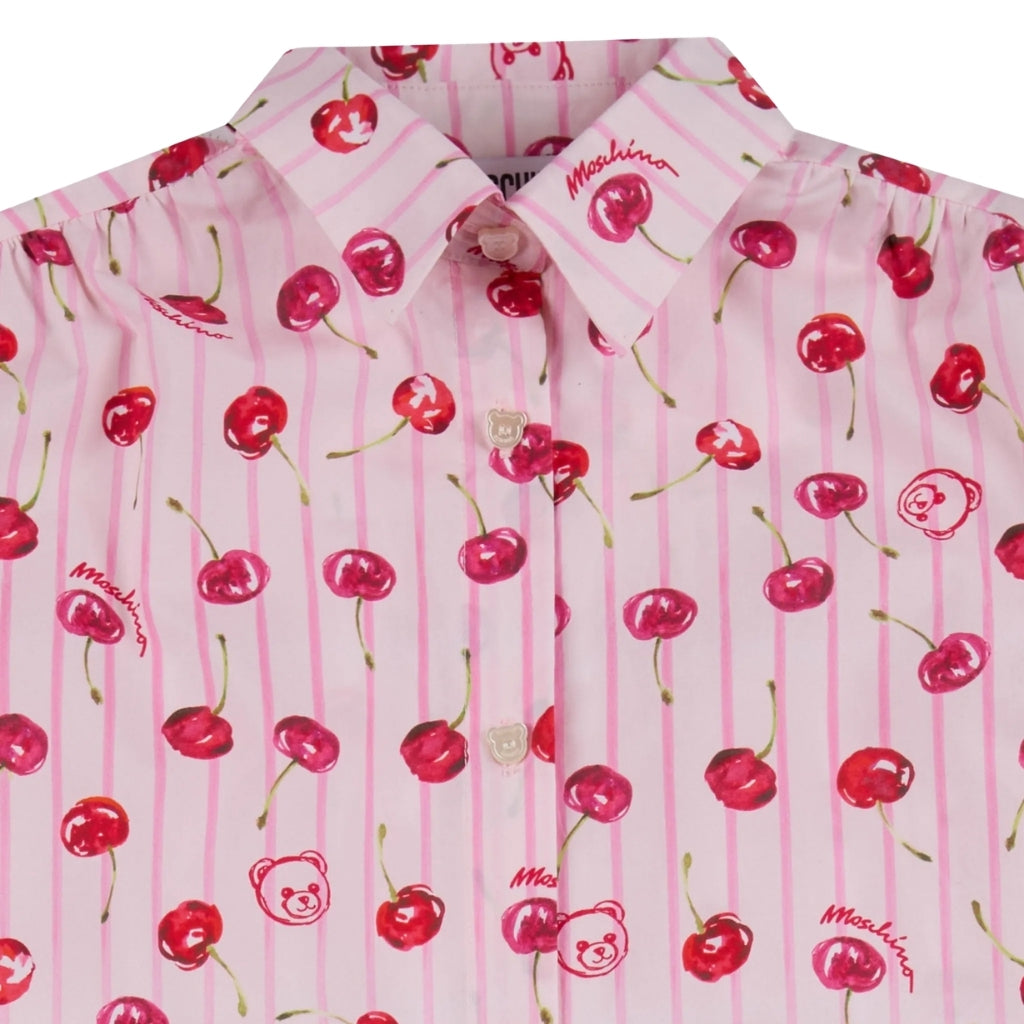 Moschino Kids Allover Cherries Dress